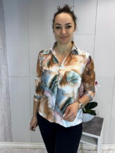 Marble mustriga pluus