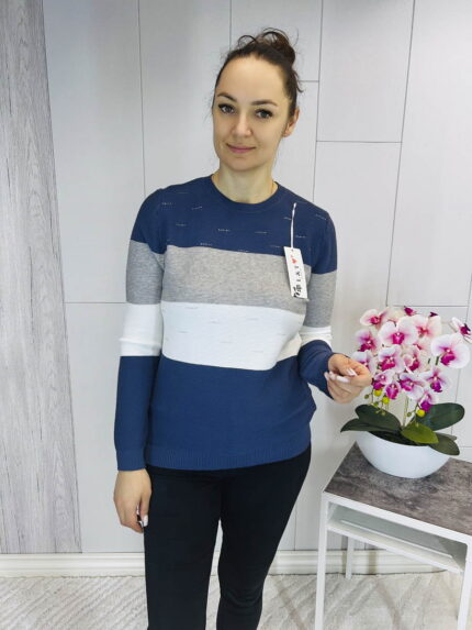 Mitmevärviline kivikestega sviiter - Image 3