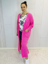 Pikk kootud kardigan