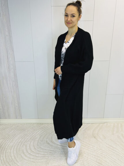 Pikk kootud kardigan - Image 2